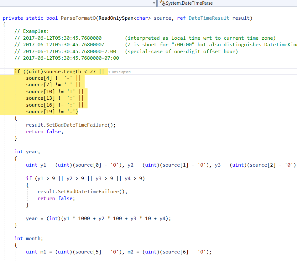 DateTimeParse-ParseFormatO