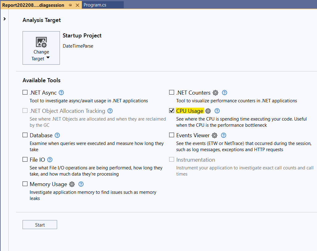 Performance-Profiling